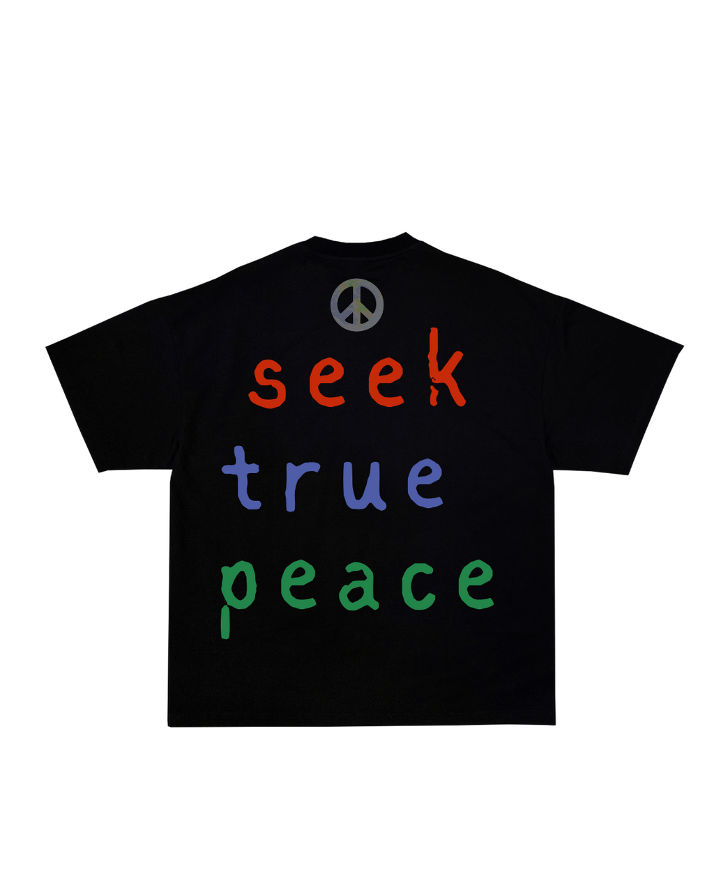 "Seek True Pëace" Graphic tee
